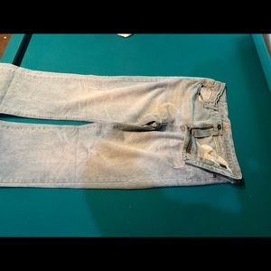 Blue jeans loose fit